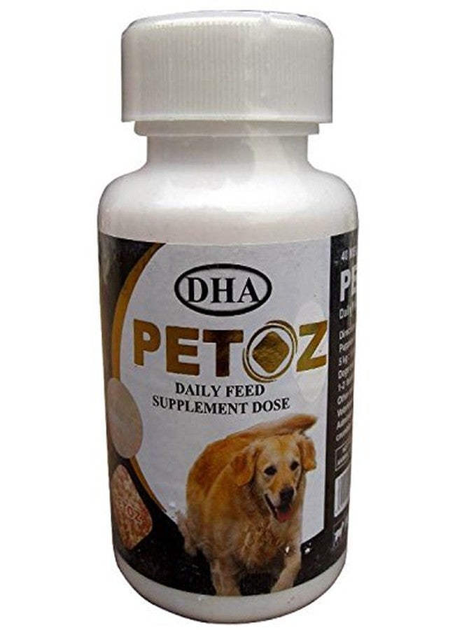 ROTZ DHA PETOZ 365 Dog & Cats Supplement Multivitamin 40 Tablets Pet Health Supplements - Image 2